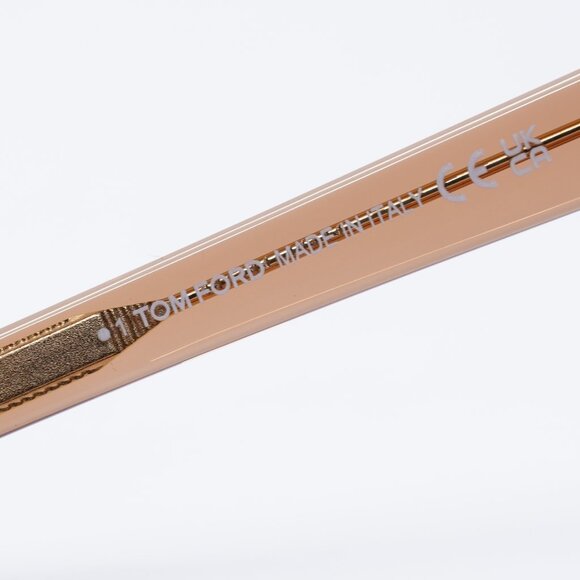 Tom Ford FT5931-D-B 045 Eyeglasses Light Brown 49mm Round Frame - Picture 9 of 9